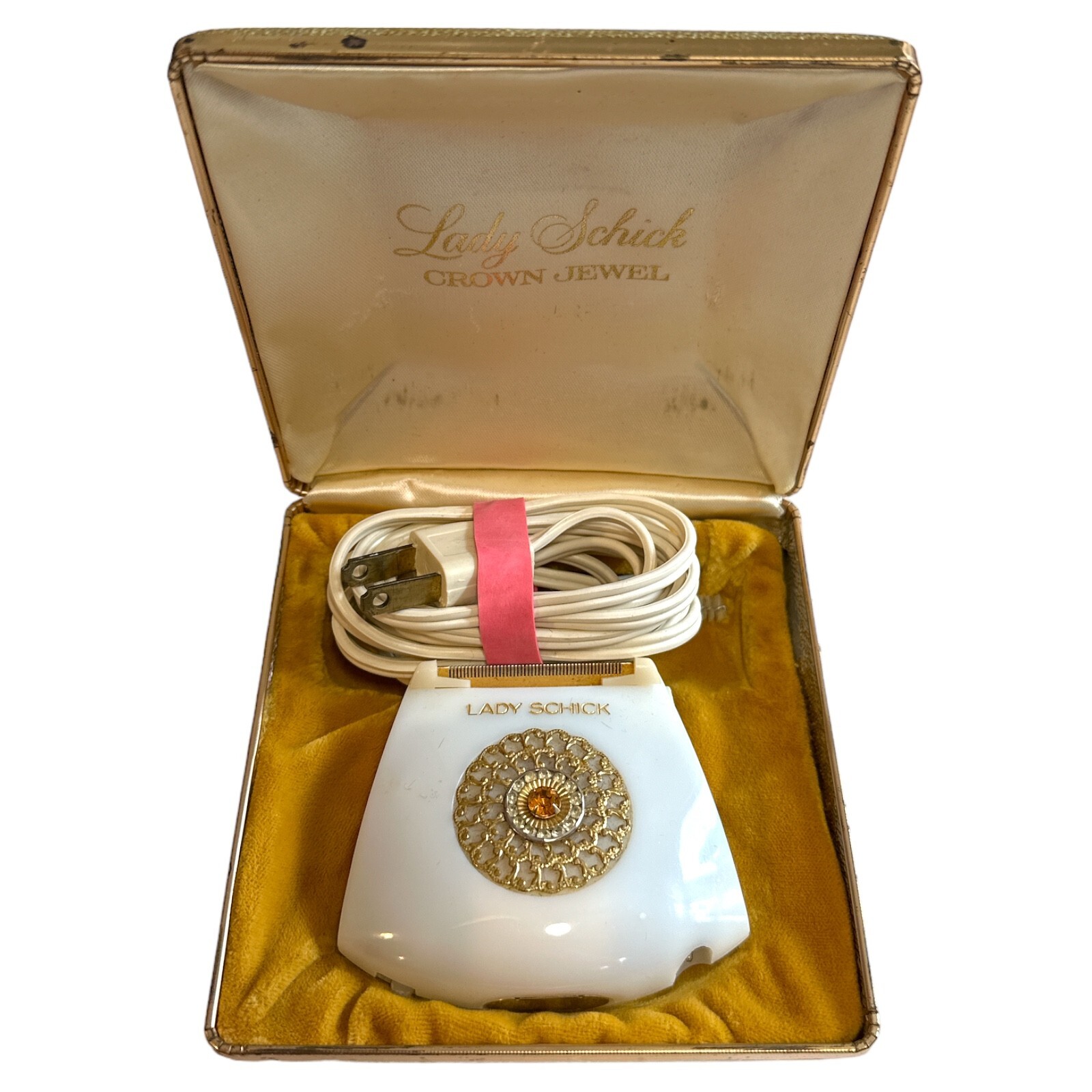 Vintage Lady Schick Crown Jewel Model 110 Electric woman's Razor/Shaver