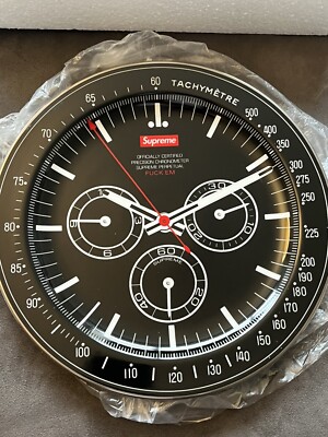Supreme Watch Plate - Black FW20 Supreme New York 2020 FAST SHIP 