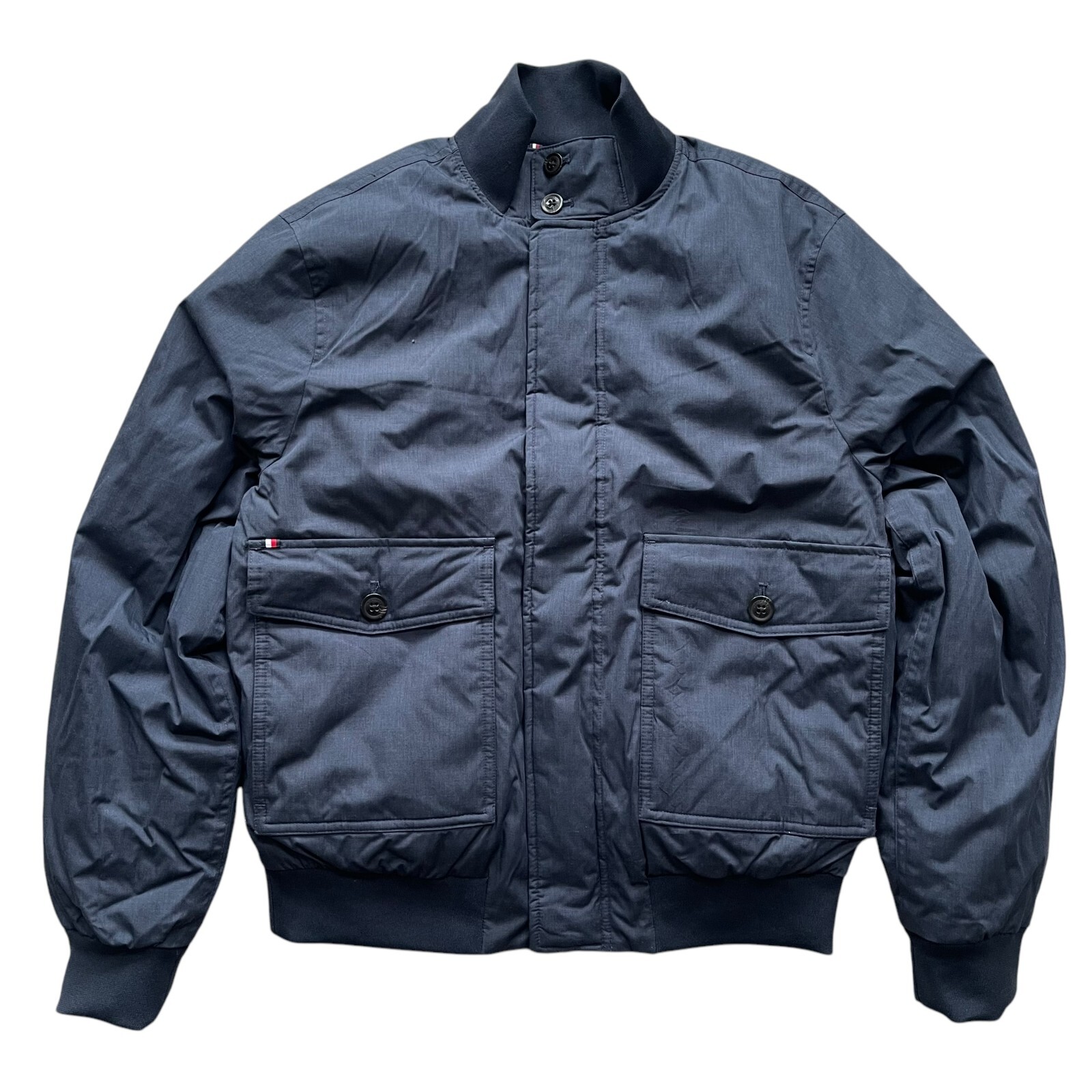 Heavy Coat Navy Size Xs S M