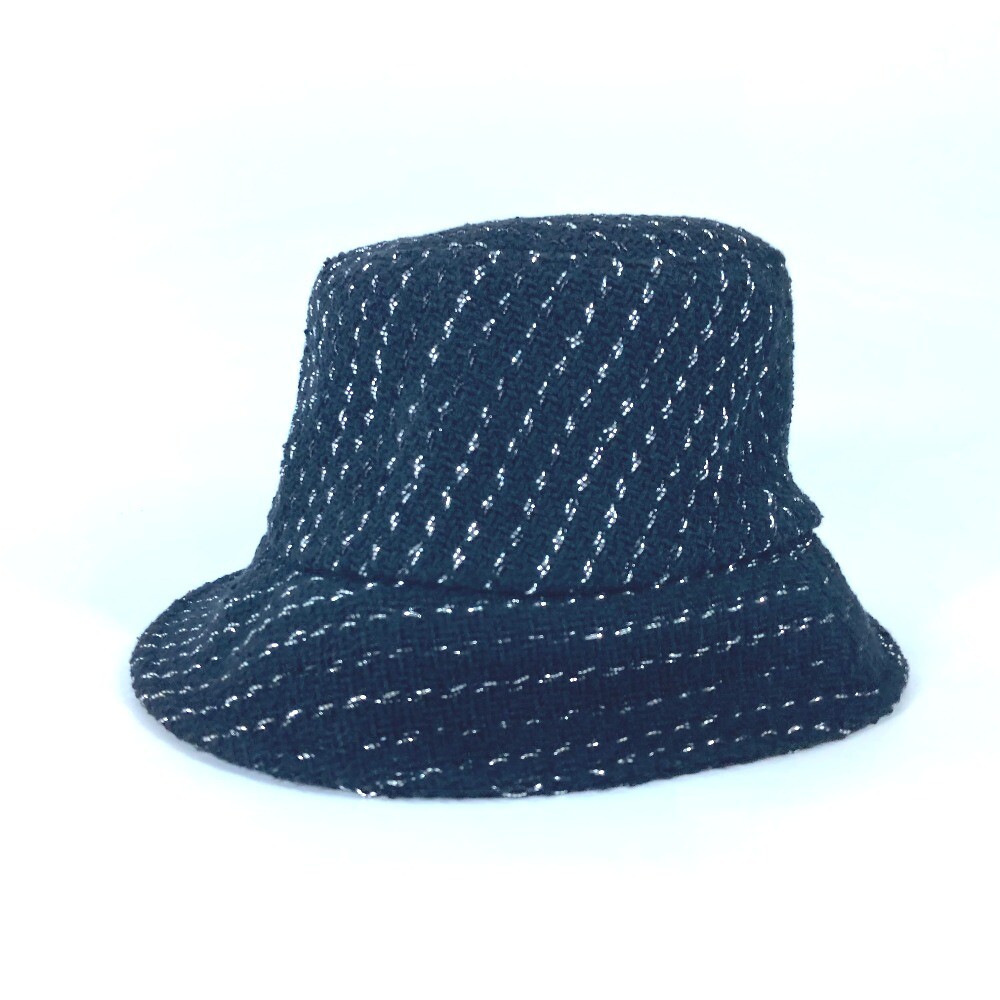 Chanel bucket hat new unused New, Unused CHANEL Coco Beach Striped Bucket Hat M Chanel main image 2