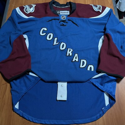 Prototype Reebok Edge Authentic Colorado Avalanche Jersey Blueberry Alternate 56