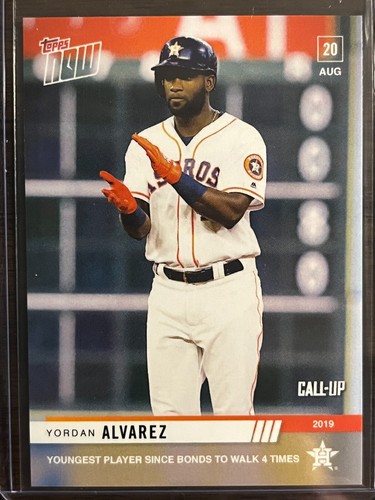 2019 Topps Now 720 Yordan Alvarez