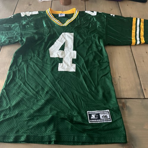 Vintage Starter NFL Green Bay Packers Brett Favre #4 Football Jersey Size 46 M - Picture 5 of 8