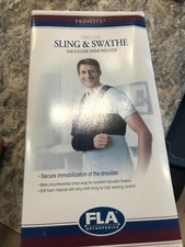 Pro Lite Deluxe Sling & Swathe Shoulder Immobilizer, Blue, Large, #75565-08 191A