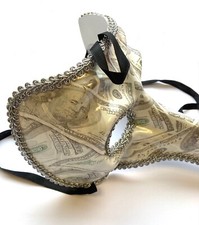 6 Vintage Masken Für Damen – Karneval, Mardi Gras, Maskenbälle, In Gold, Silber, Blau & Mehr