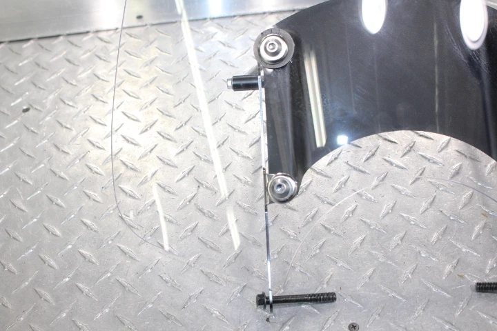 Kawasaki W650 2000 parabrisas parabrisas Foto 4 de 4