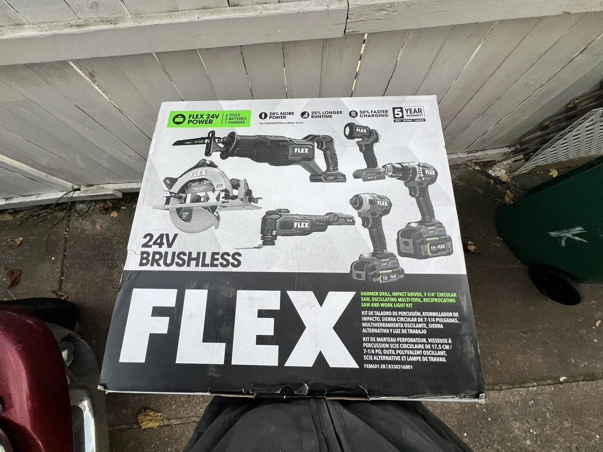 Sierra circular Flex 18V 5.0 SET