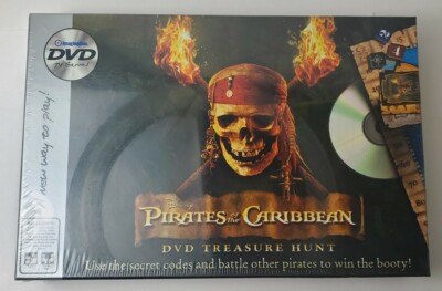 Disney Pirates of the Caribbean DVD Treasure Hunt Game Sealed NEW