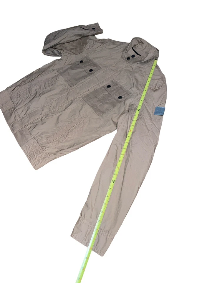 🔥 CALVIN KLEIN JEANS Brown Windbreaker Jacket Size M Mens CK Jeans 🔥 - Image 4 of 4