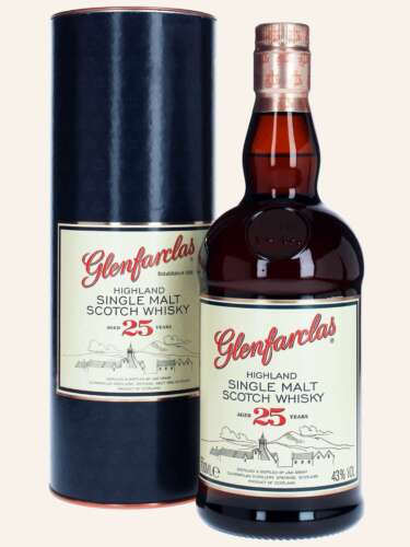 Glenfarclas 25 Jahre - Highland Single Malt Scotch Whisky (314,14 EUR/l) - Bild 1 von 2