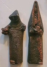 Vintage Mid Century Jaru Brutalist St Francis Nun Sculpture Religious Art (B1-G8