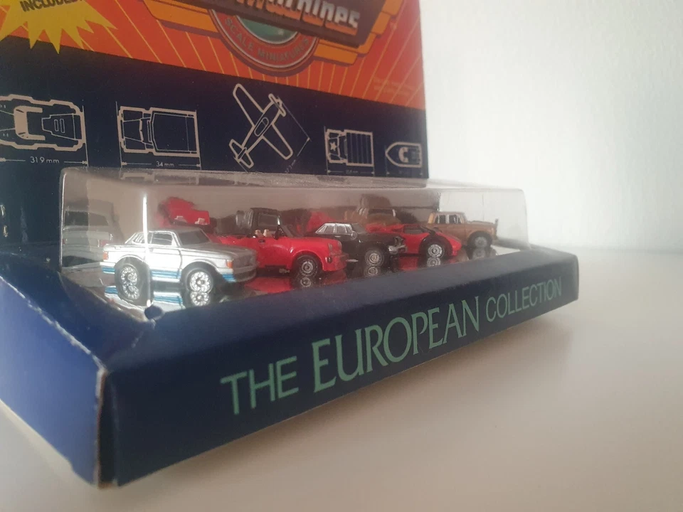 Micro Machines THE EUROPEAN COLLECTION, 1987, mai aperti in confezione originale - Immagine 2 di 4