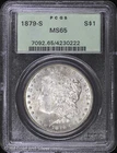 1879-S $1 Morgan Silver Dollar PCGS MS 65 | OGH Uncirculated UNC BU