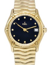 Ebel 1911 18k Gold Watch Sportwave Bracelet B...