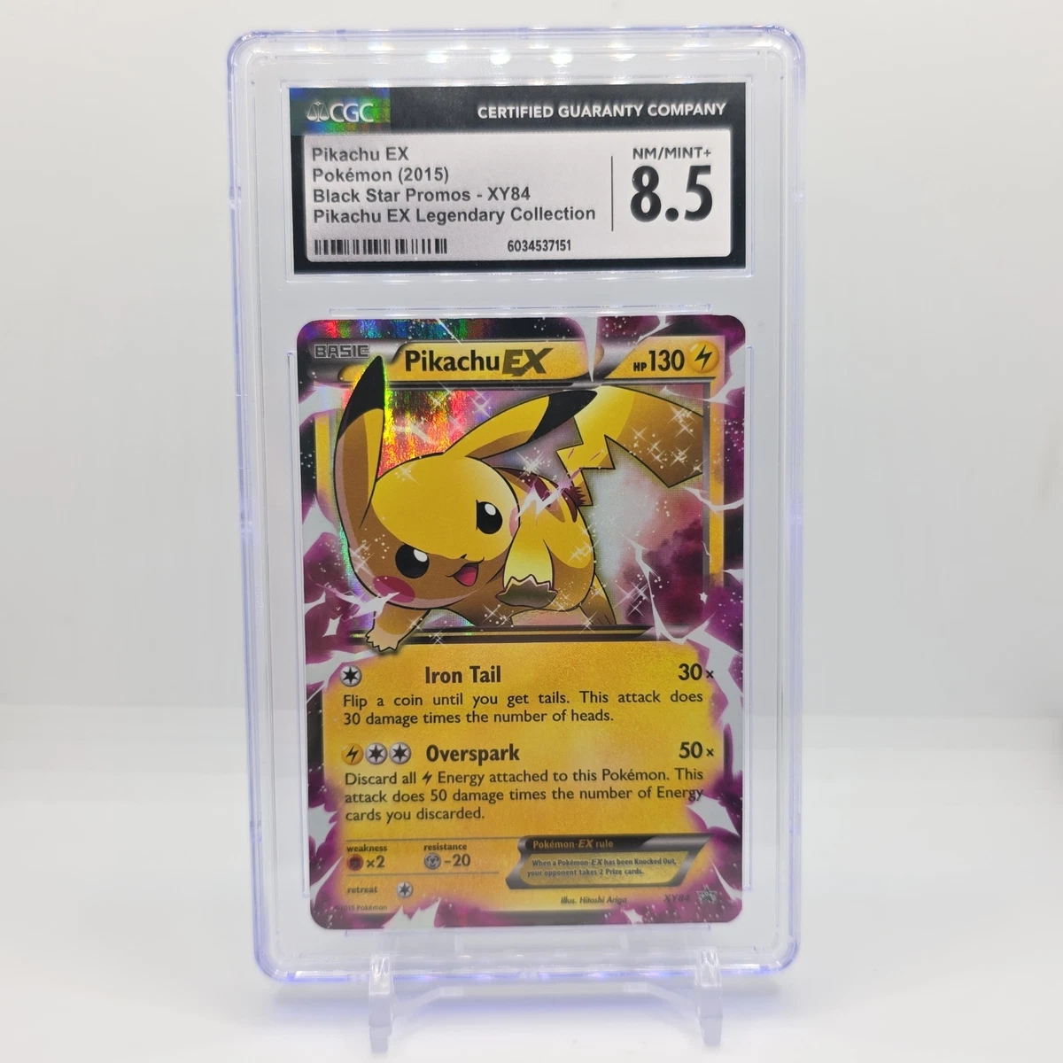 Pokémon TCG Legendary Collection 8.5 Graded Individual Collectible