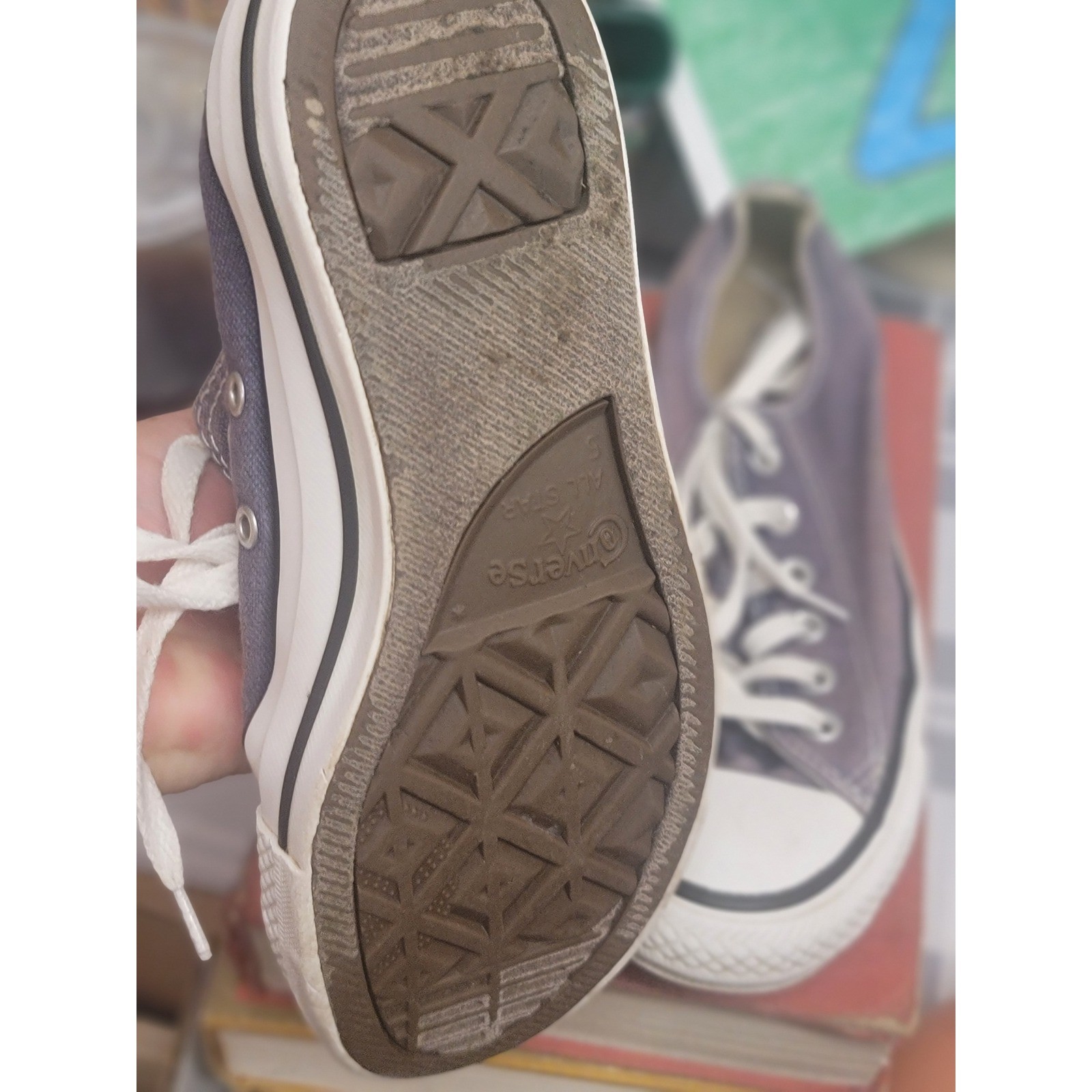 Converse All Star Low Top Canvas Sneakers Casual Shoes Mens Size 7 thumbnail 4