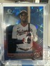 2022 Bowman Chrome Sapphire Cristhian Vaquero Washington Nationals #BCP-157 1st