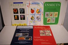 Royal Mail New Stamp Issue posters A4 1985-1987  (lot C)