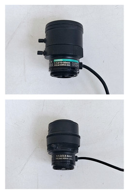 Fujifilm 1:1.3/2.8-8mm/YV2.8x2.8SR4A-JA2L & 1:1.5/15-50mm/ YV3.3x15HR4A-SA2 Lens