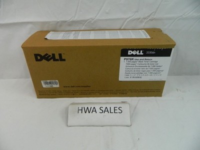 Genuine Dell P976R Black toner Cartridge 3330DN  7K Pages NEW OEM SEALED BOX
