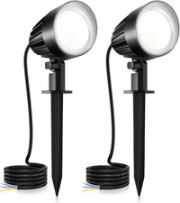 2PCS Faretto Da Giardino 7W 500LM CA 85~265V Proiettore LED Spot Con Picchetto E