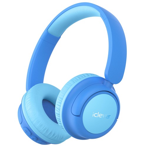 iClever BTH22 Kids Headphones Wireless, 60H Play Time, 74/85 dBA Safe Volume, 