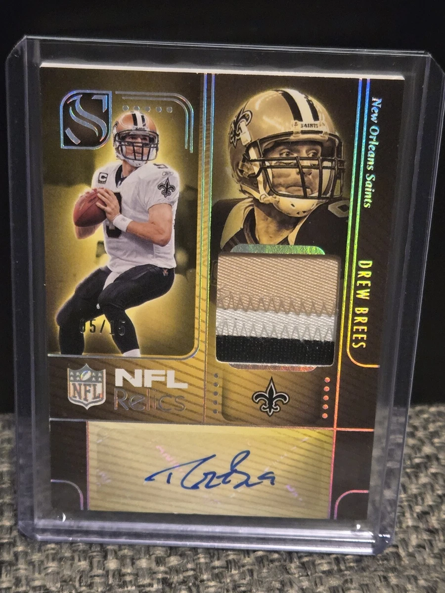 Drew Brees Football New Orleans Saints Sports Autographed Trading