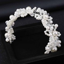 Rhinestone Headpiece for Women Wedding Headbands Bridal Hair Accessories
