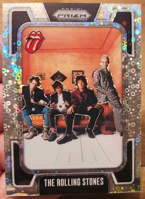 JAGGER RICHARDS WOOD WATTS ROLLING STONES 2025 PRIZM DISCO REFRACTOR 44/149 #34