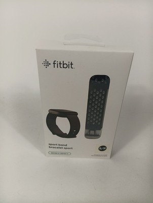Fitbit Sport Band Black - For Sense & Versa 3 - Size S/P - Small New Sealed