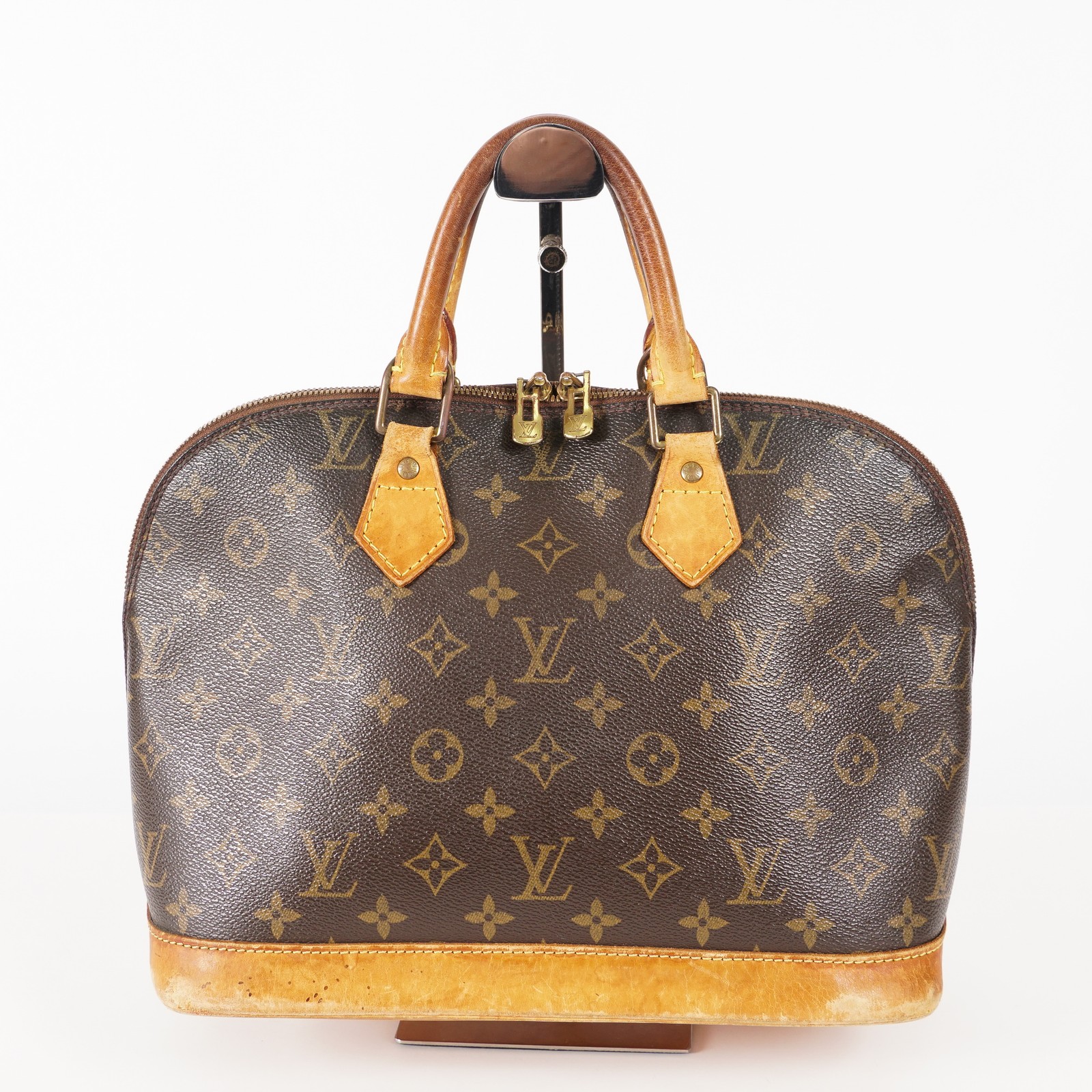 LOUIS VUITTON M51130 Alma PM Hand bag Monogram canvas  01E121980008