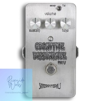 Skreddy Pedals Cognitive Dissonance MkIV Guitar Effect Pedal Used