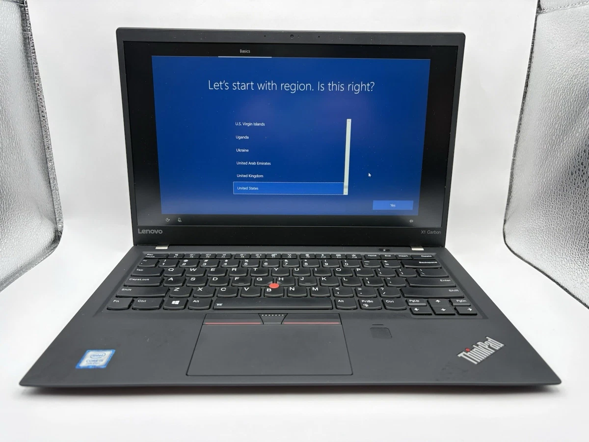 Lenovo ThinkPad X1 8 GB RAM PC Laptops & Netbooks 256 GB SSD