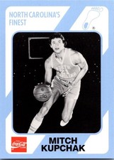 1989-90 Collegiate Collection/Coca-Cola North Carolina's - Mitch Kupchak #48