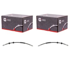 2X A.B.S. BREMSSCHLAUCH BREMSSCHLÄUCHE VORNE passend für MERCEDES-BENZ C-KLASSE