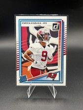 Emeka Egbuka 2025 Donruss Rated Rookie #375 Tampa Bay Buccaneers Football Card