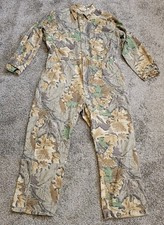 Vintage Walls Outdoors Advantage Timber Coveralls Mens Large Short 42-44 Camo