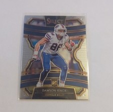 Panini 2019 Select Concourse Rookie Dawson Knox #32 Buffalo Bills Football Card. rookie card picture