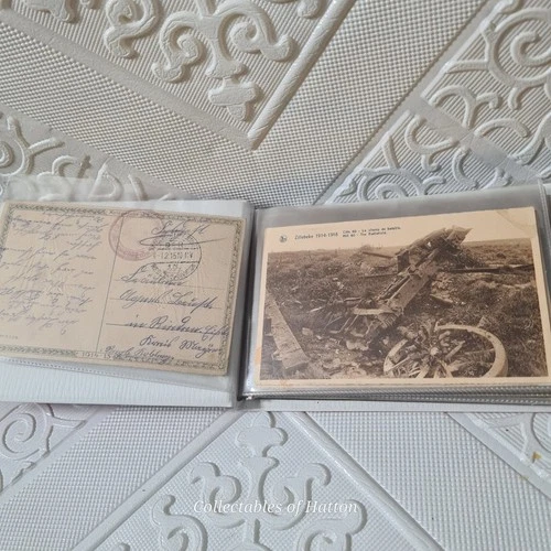 WW1 1910-20s France postcards ww2 military destruction etc inc photo