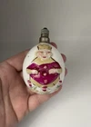 Antique Milk Glass Old King Cole Christmas Tree Light Bulb Not Tested