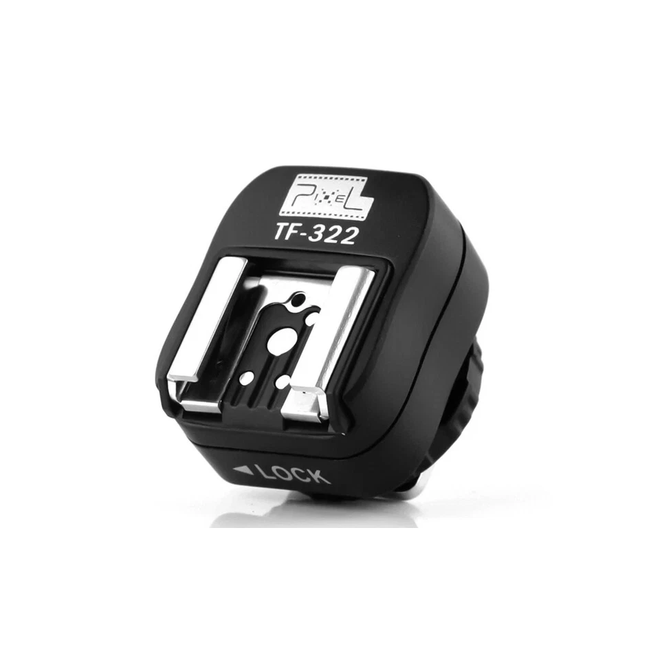 Pixel TF-322 Flash Hot Shoe Adapter for Nikon TTL & PC Sync Studio Lighting - Image 2 of 3
