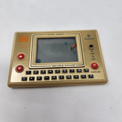 Tronica Shuttle Voyage Handheld Vintage Game MG8 Tested Works Sinitron No Sound