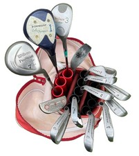 Preowned Set Of 14 Ladies Right Handed Golf Clubs And Bag In Good Condition