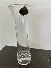 Vintage Beyer & Co. Lead Crystal Vase