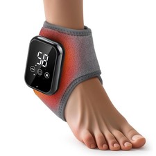 Cordless Foot Ankle Massager for Pain Relief Heating Vibration  Air Compression