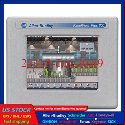 AB 2711P-T6C20A9 New In Box 2711P-T6C20A9 Panelview Plus Fast Shipping 1pcs
