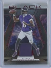 2025 Panini Black Lamar Jackson #SMA-LJA Starlight Materials Ruby /25 MEM Ravens