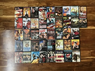 Lot Of 40 Misc. Action Movies Excellent Condition Some New