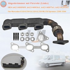 Für Mercedes E320 E350 GL320 GL350 ML350 Sprinter 2500 3500 Abgaskrümmer Links