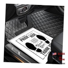 50 PCS Car Paper Floor Mats, 16 x 20 Inch Disposable Floor Mat Temporary White
